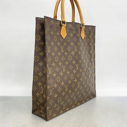 Louis Vuitton Tote Bag Monogram Sac Pla M51140 Brown Women