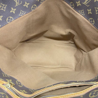 Louis Vuitton Shoulder Bag Monogram Sac Shopping M51108 Brown Ladies