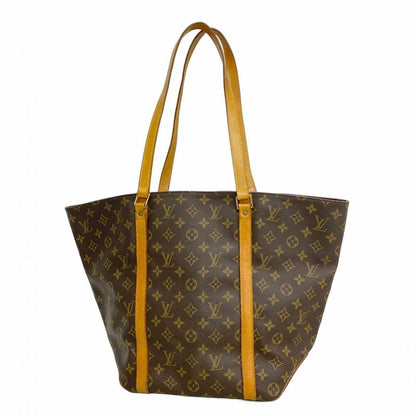 Louis Vuitton Shoulder Bag Monogram Sac Shopping M51108 Brown Ladies