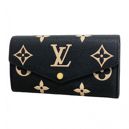 Louis Vuitton Long Wallet Monogram/empreinte Bicolor Portefeuille Sarah M80496
