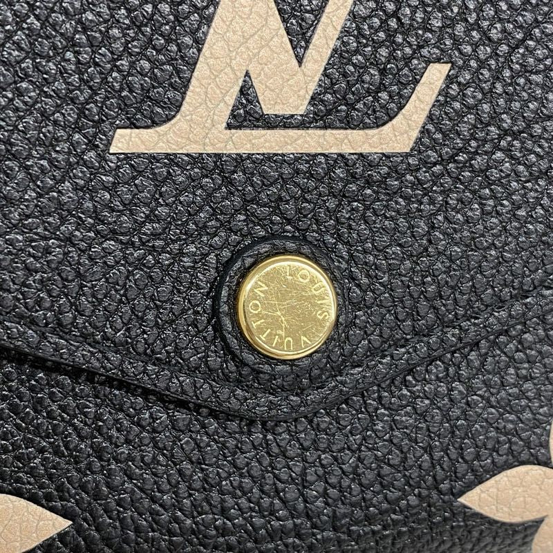 Louis Vuitton Long Wallet Monogram/empreinte Bicolor Portefeuille Sarah M80496