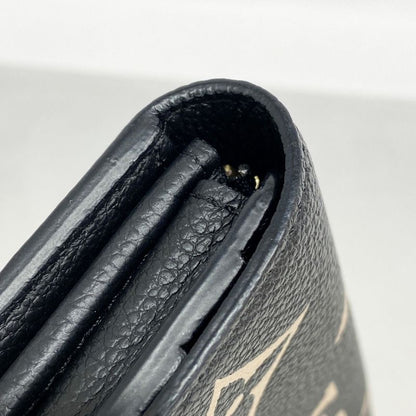 Louis Vuitton Long Wallet Monogram/empreinte Bicolor Portefeuille Sarah M80496