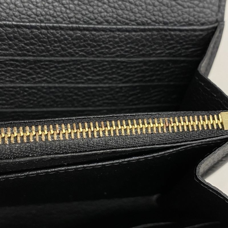 Louis Vuitton Long Wallet Monogram/empreinte Bicolor Portefeuille Sarah M80496