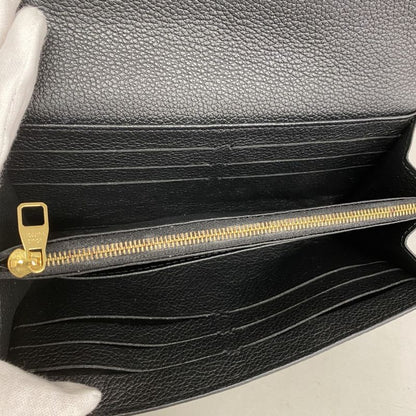Louis Vuitton Long Wallet Monogram/empreinte Bicolor Portefeuille Sarah M80496