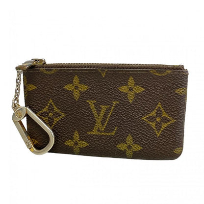 Louis Vuitton Coin Case Monogram Pochette Cles M62650 Brown Men Women Unisex