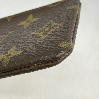 Louis Vuitton Coin Case Monogram Pochette Cles M62650 Brown Men Women Unisex