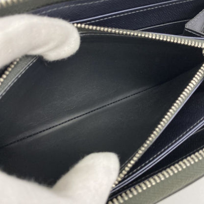 Louis Vuitton Epi Zippy Wallet M61371 Anthracitna Cles Men Women Unisex Long