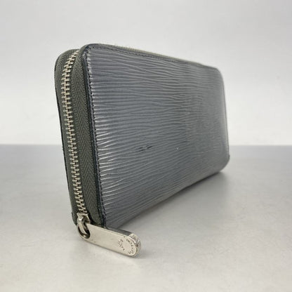 Louis Vuitton Epi Zippy Wallet M61371 Anthracitna Cles Men Women Unisex Long