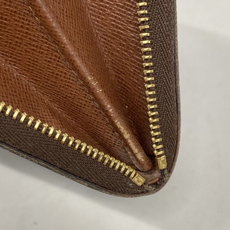 Louis Vuitton Coin Case Monogram Zippy Coin Purse M60067 Brown Men Women Unisex