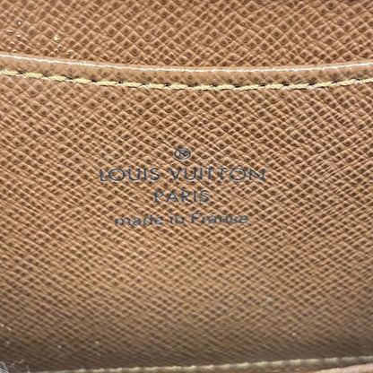 Louis Vuitton Coin Case Monogram Zippy Coin Purse M60067 Brown Men Women Unisex