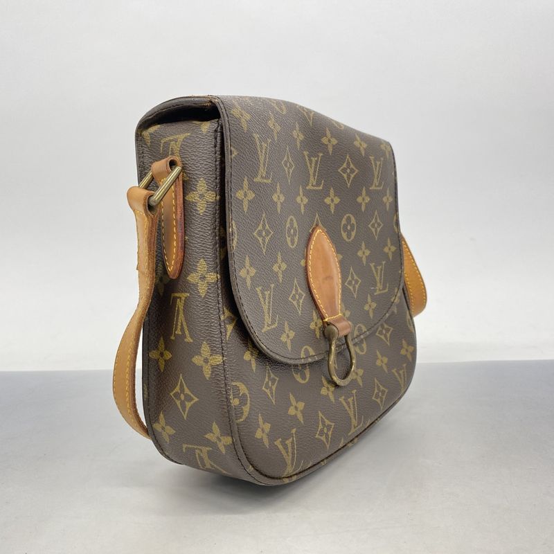 Louis Vuitton Shoulder Bag Monogram Saint-cloud GM M51242 Brown Ladies