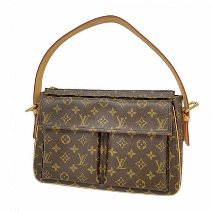 Louis Vuitton Shoulder Bag Monogram Vivacite GM M51163 Brown Ladies