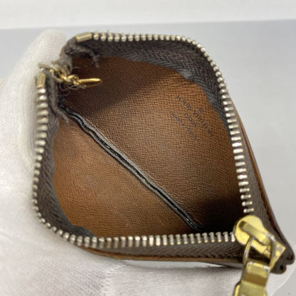 Louis Vuitton Coin Case Monogram Pochette Cles M62650 Brown Men Women Unisex