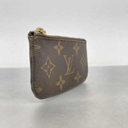 Louis Vuitton Coin Case Monogram Pochette Cles M62650 Brown Men Women Unisex
