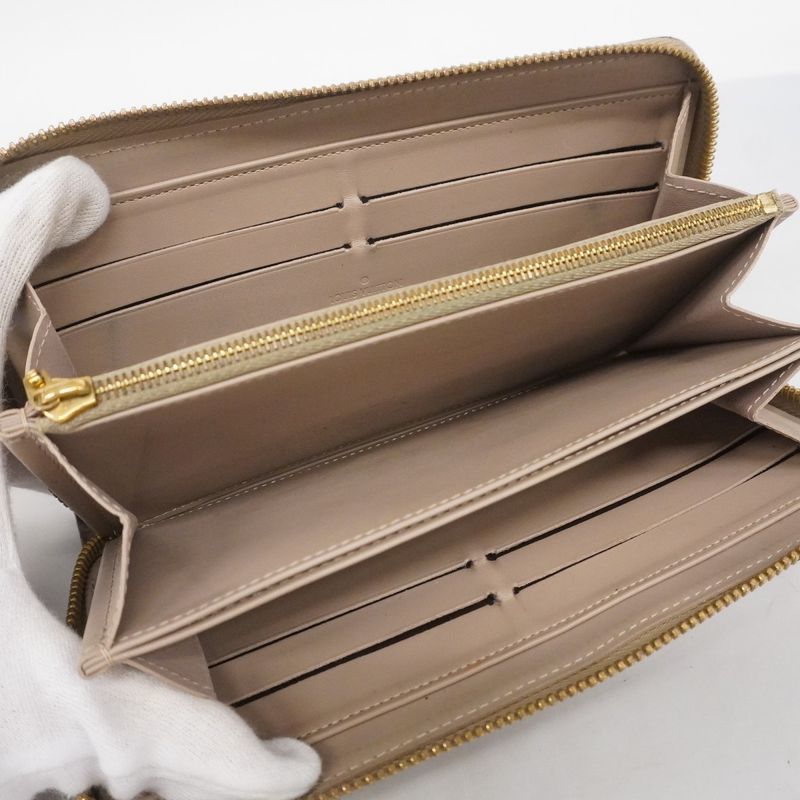 Louis Vuitton Vernis Zippy Wallet M90212 Gallet Ladies