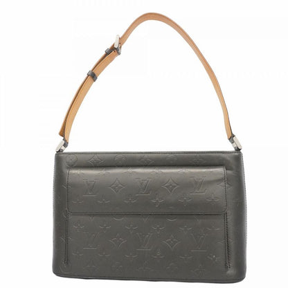 Louis Vuitton Shoulder Bag Monogram Matte Alston M55122 Noir Black Women
