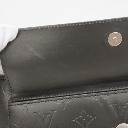 Louis Vuitton Shoulder Bag Monogram Matte Alston M55122 Noir Black Women