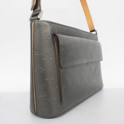 Louis Vuitton Shoulder Bag Monogram Matte Alston M55122 Noir Black Women