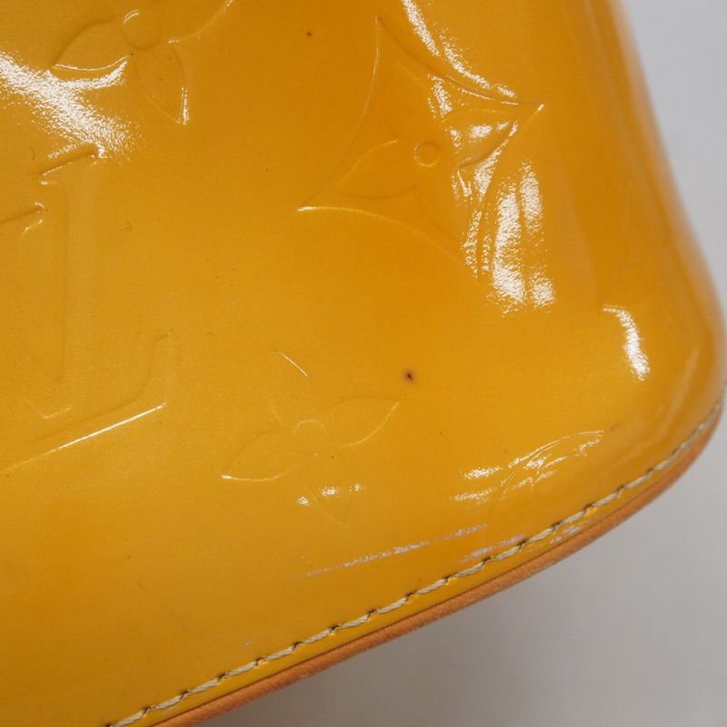 Louis Vuitton Tote Bag Vernis Houston M91004 Beige Women's