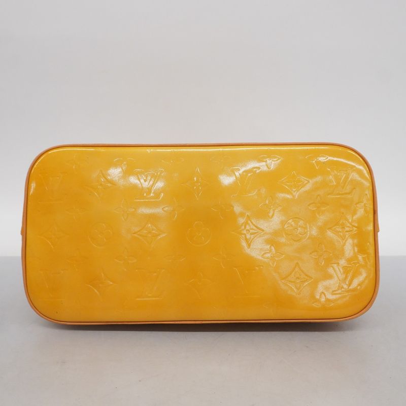 Louis Vuitton Tote Bag Vernis Houston M91004 Beige Women's