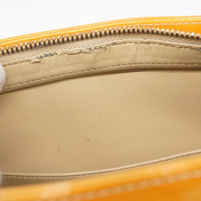 Louis Vuitton Tote Bag Vernis Houston M91004 Beige Women's