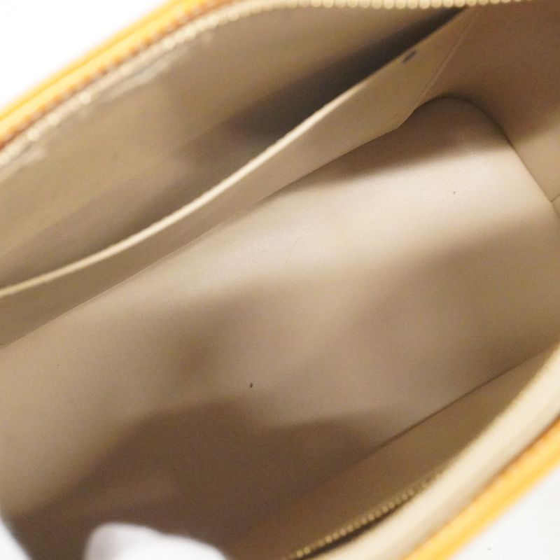 Louis Vuitton Tote Bag Vernis Houston M91004 Beige Women's