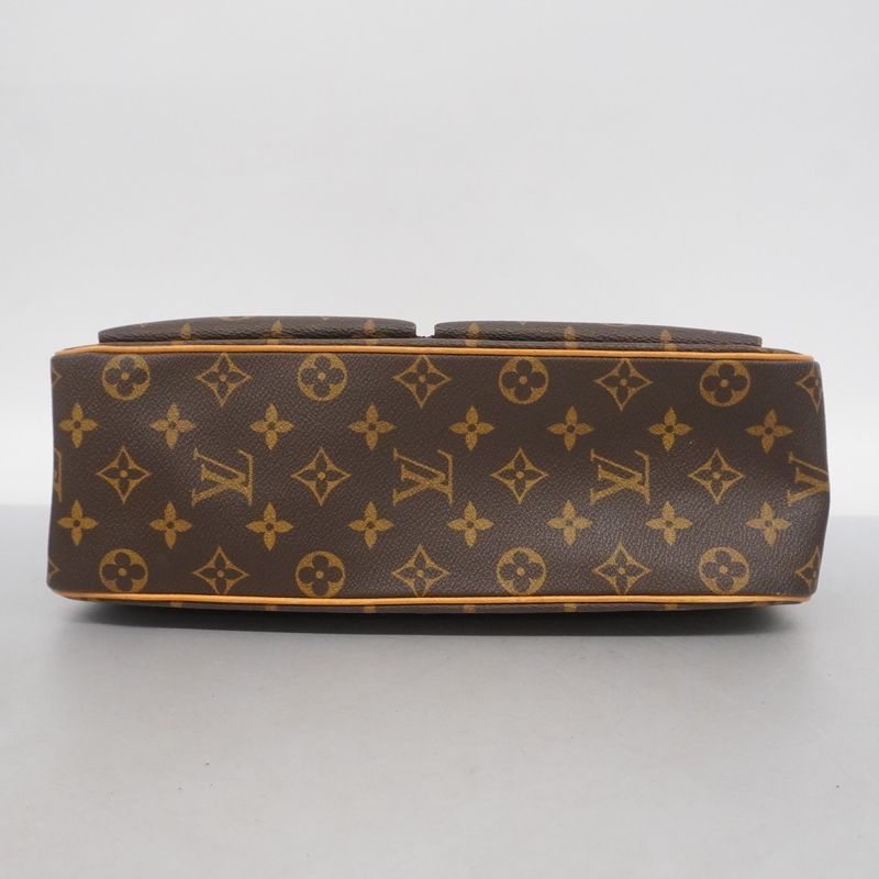 Louis Vuitton Shoulder Bag Monogram Vivacite GM M51163 Brown Ladies