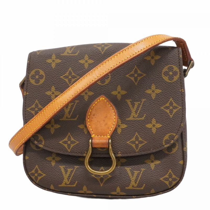 Louis Vuitton Shoulder Bag Monogram Saint-cloud MM M51243 Brown Ladies