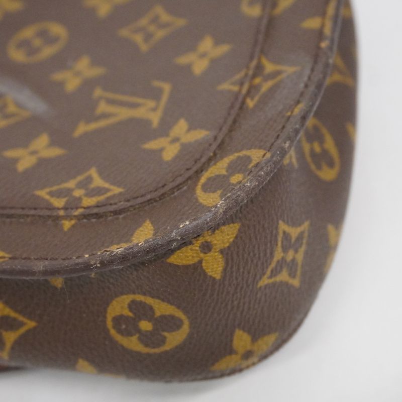 Louis Vuitton Shoulder Bag Monogram Saint-cloud MM M51243 Brown Ladies