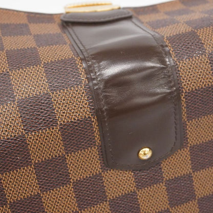 Louis Vuitton Damier Portefeuille Sistine N61747 Ebène Ladies Long Wallet