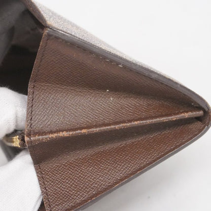 Louis Vuitton Damier Portefeuille Sarah N61726 Ebène Women's Long Wallet