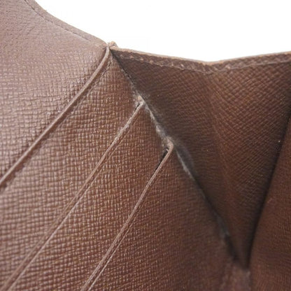 Louis Vuitton Damier Portefeuille Sarah N61726 Ebène Women's Long Wallet