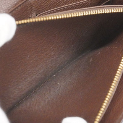 Louis Vuitton Damier Portefeuille Sarah N61726 Ebène Women's Long Wallet