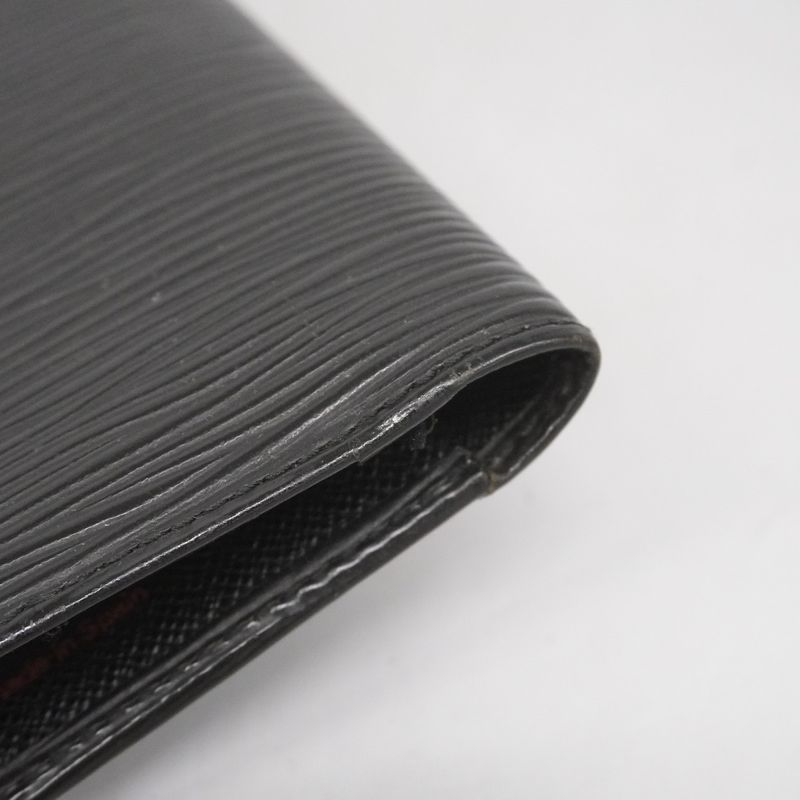 Louis Vuitton Notebook Cabas - Epi Agenda Poche R20522 Noir Black Men's