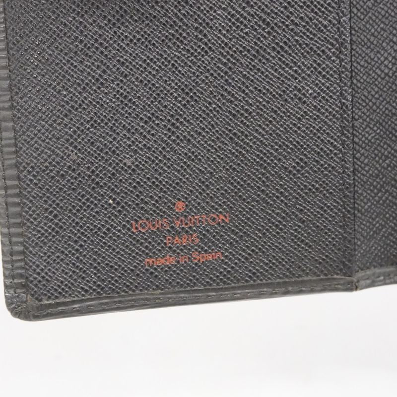 Louis Vuitton Notebook Cabas - Epi Agenda Poche R20522 Noir Black Men's