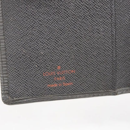 Louis Vuitton Notebook Cabas - Epi Agenda Poche R20522 Noir Black Men's