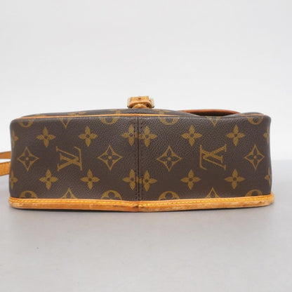 Louis Vuitton Shoulder Bag Monogram Sologne M42250 Brown Ladies