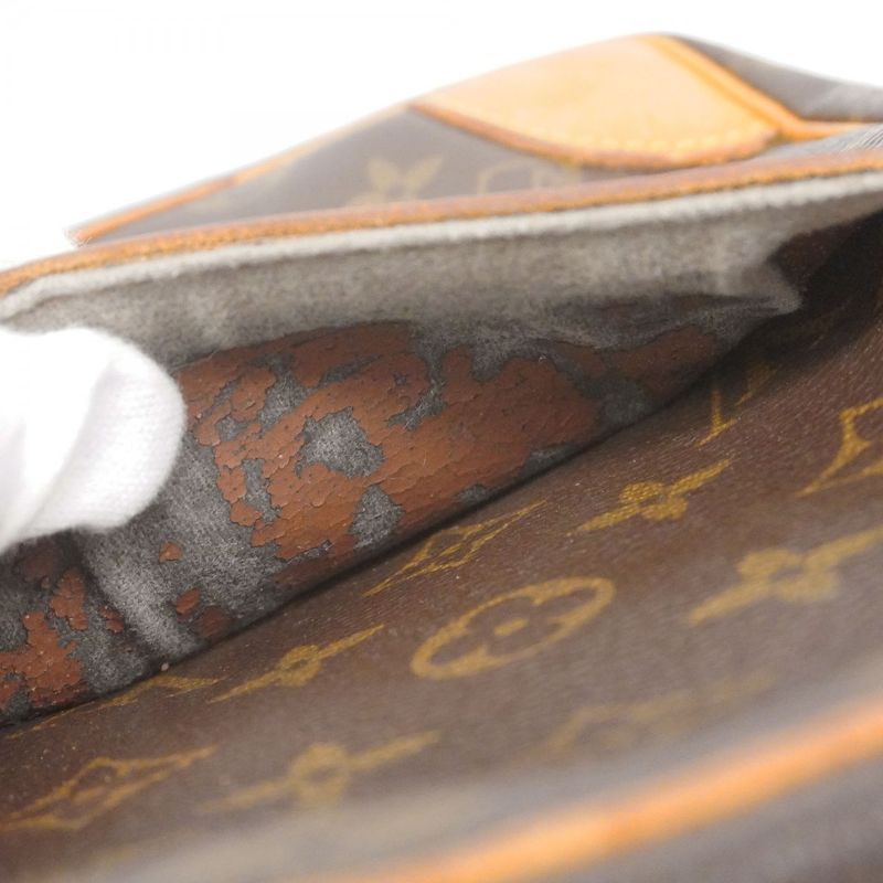 Louis Vuitton Shoulder Bag Monogram Danube M45266 Brown Ladies