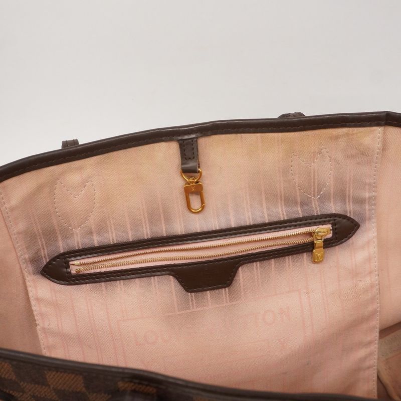 Louis Vuitton Tote Bag Damier Neverfull MM N40598 Rose Ballerine Women