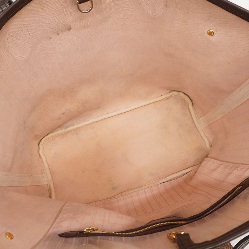 Louis Vuitton Tote Bag Damier Neverfull MM N40598 Rose Ballerine Women