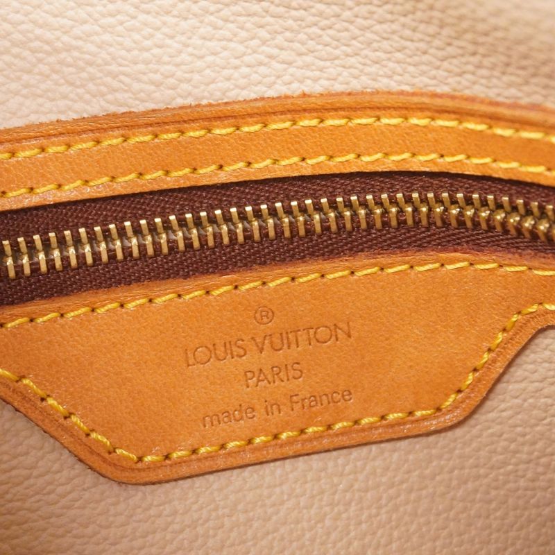 Louis Vuitton Tote Bag Monogram Bucket PM M42238 Brown Ladies