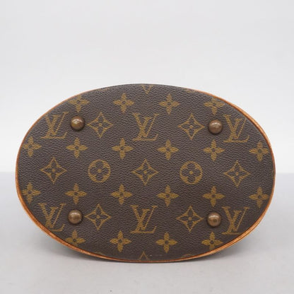 Louis Vuitton Tote Bag Monogram Bucket PM M42238 Brown Ladies