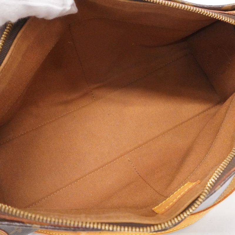 Louis Vuitton Shoulder Bag Monogram Popin Clairon M40008 Brown Ladies