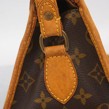 Louis Vuitton Shoulder Bag Monogram Popin Clairon M40008 Brown Ladies