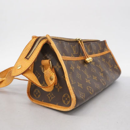 Louis Vuitton Shoulder Bag Monogram Popin Clairon M40008 Brown Ladies