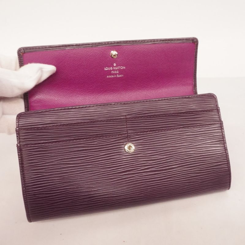 Louis Vuitton Epi Portefeuille Sarah M6374k Cassi Scuff Deuce
