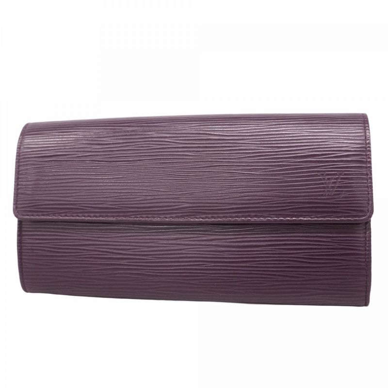 Louis Vuitton Epi Portefeuille Sarah M6374k Cassi Scuff Deuce