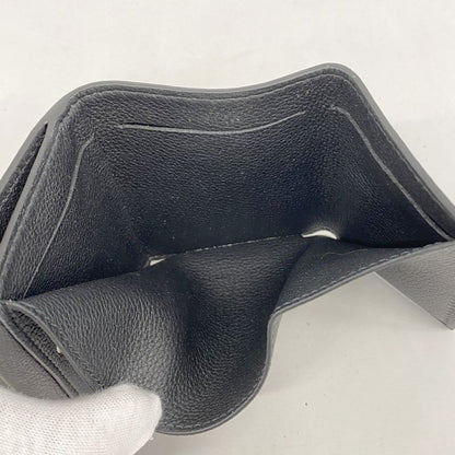 Louis Vuitton Portefeuille Lock Mini M63921 Noir Black Women