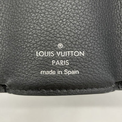 Louis Vuitton Portefeuille Lock Mini M63921 Noir Black Women
