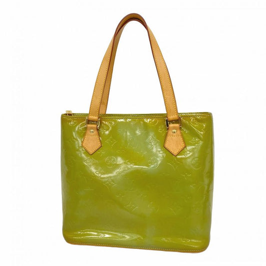 Louis Vuitton Tote Bag Vernis Houston M91005 Baby Blue Women's